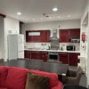 Photo 8: Communal kitchen and living room 