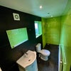 Photo 6: Green bathroom 