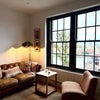 Photo 9: Living room with water views