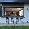 Photo 8: Outdoor bar area with bi fold window for summer