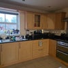 Photo 3: Kitchen with full functioning cooker oven microwave and plenty of storage