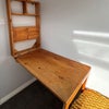 Photo 4: Fold down desk in single room