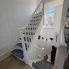 Photo 3: Staircase from entrance to open plan kitchen/living room to the bedrooms and bathroom 