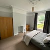 Photo 6: Big Bright bedroom with double bed, 1 metre wide wardrobe and chest of drawers