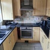 Photo 8: Oven, electric hobs, m/wave, toastie-maker, egg steamer, kettle and fridge-freezer