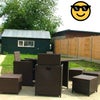 Photo 9: Sunny relaxing garden