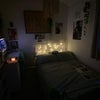 Photo 2: bedroom - night time