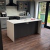 Photo 4: Large modern kitchen with range cooker 