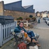 Photo 2: Spot of knitting outside the Gipsy Hill Brewing Co.
