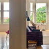 Photo 3: bedroom on the left, living room on the right