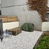 Photo 7: Sunny garden with bike store