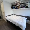 Photo 2: Double Bed and Shelves
