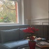 Photo 2: Bedroom also has a fold out sofa, coffee table corner with a view.