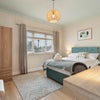 Photo 8: Spacious double bedroom with workstation