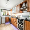Photo 5: Well equipped modern kitchen with mood lighting