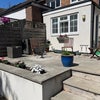 Photo 2: Top patio with log burner