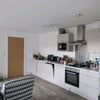 Photo 4: Open plan living room/kitchen