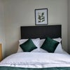 Photo 2: Comfortable bed & modern furnishings