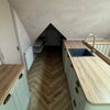 Photo 4: Kitchenette with additional eaves storage