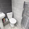 Photo 7: Bathroom Toiliet, Sink & Towel Radiator