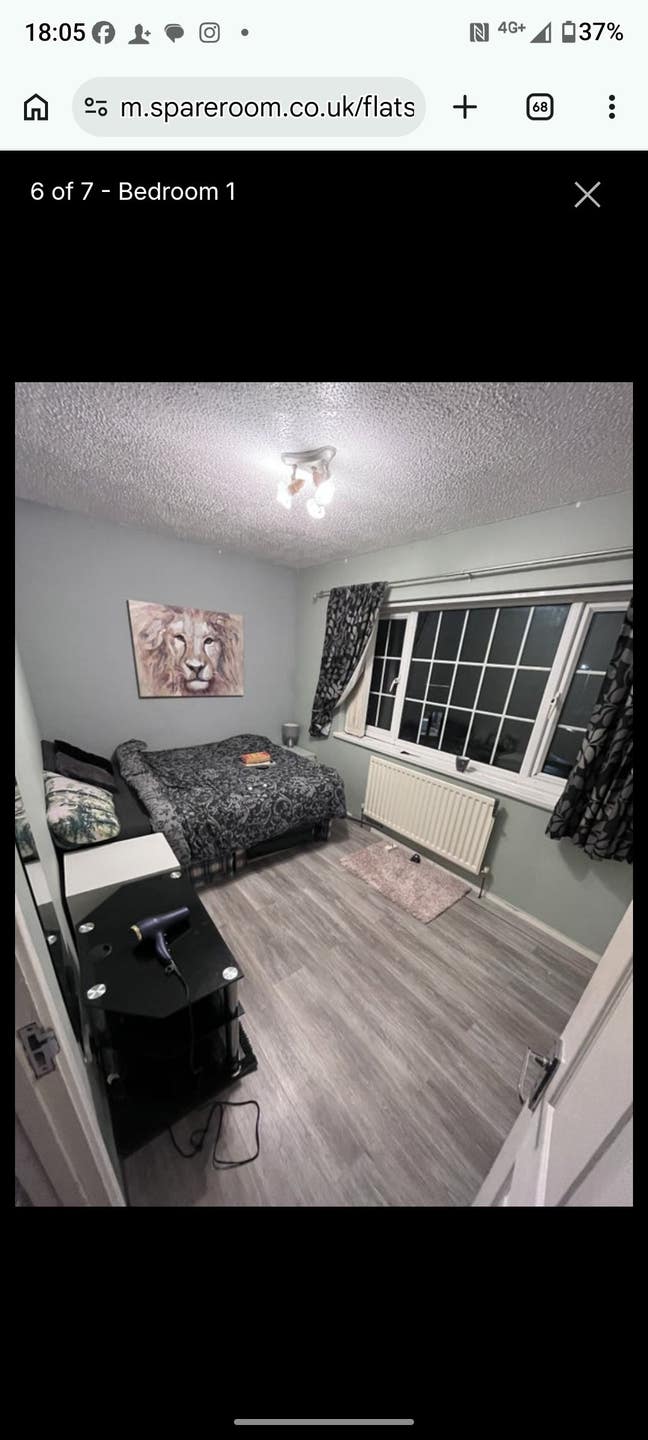 Private 1 bed apartment set up. Main Photo