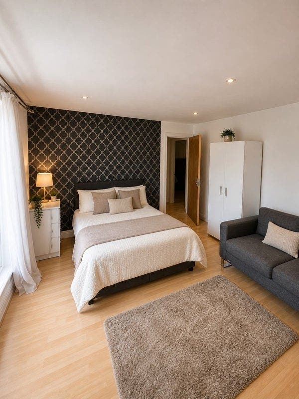  XL Balcony Room | Female Flat | Riverside E16 Main Photo
