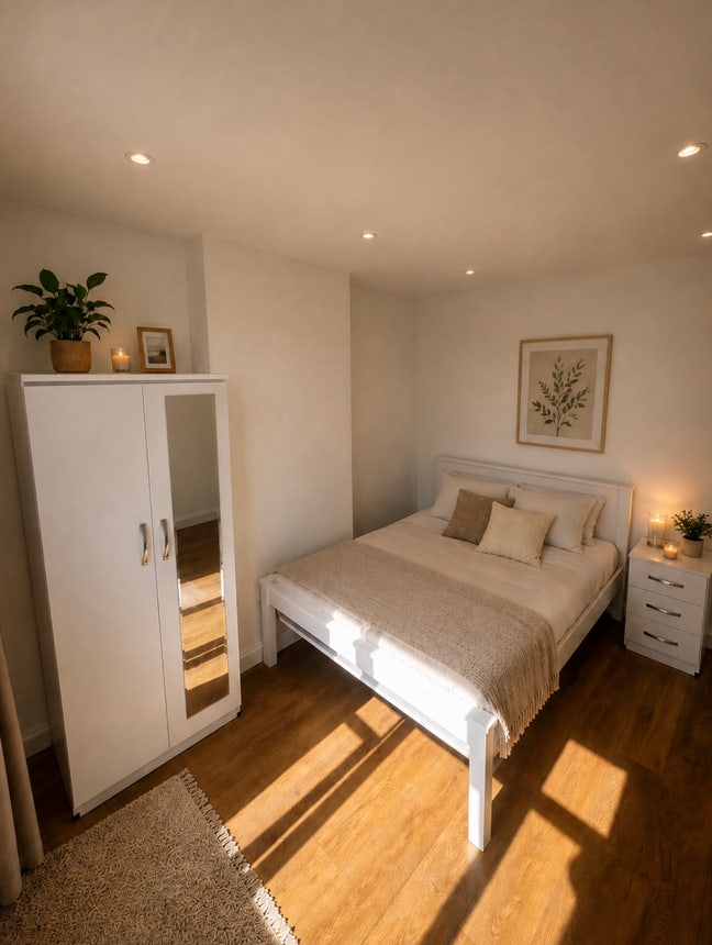 Lovely Double room all bills included!near airport Main Photo