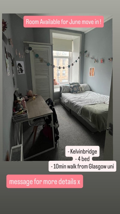 Kelvinbridge Flat, Glasgow West End Main Photo