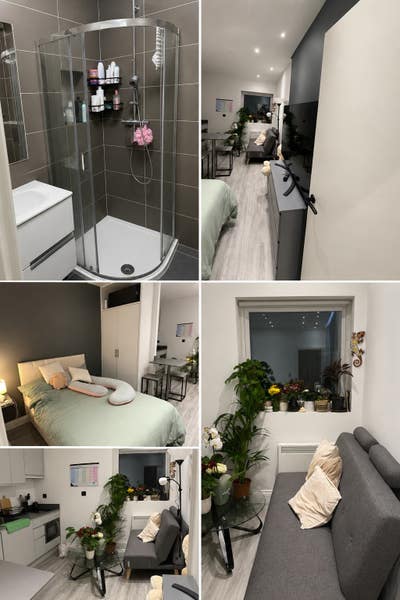 Bright Studio Flat for Rent – Short Stay with Poss Main Photo