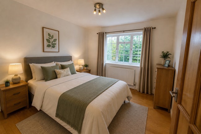 Double bed , shared Flat  Main Photo