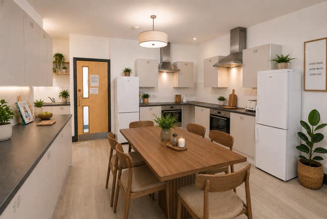 Ensuite bedroom - centre of town - new kitchen  Main Photo