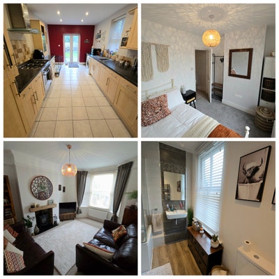 Small double furnished room in quiet household Main Photo