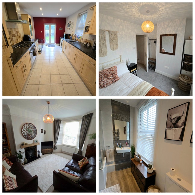 Small double furnished room in quiet household Main Photo