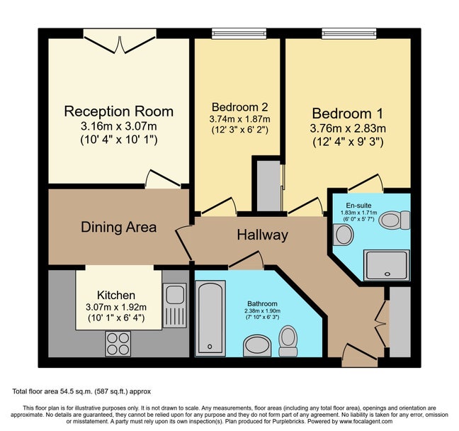 2 Bed Flat, Ground Floor, WA2 7LG Main Photo