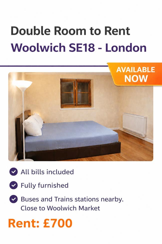 One Double Room to Let Main Photo