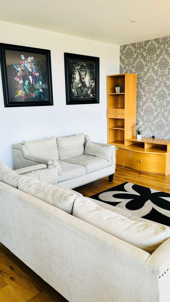 2 BHK flat, fully furnished with river view balcon Main Photo