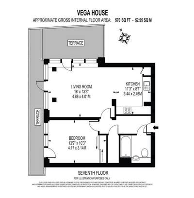 Superb 1 bed in Hemming Street Main Photo