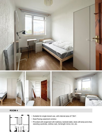 Single & Double Room to Rent Next to King's Cross Main Photo