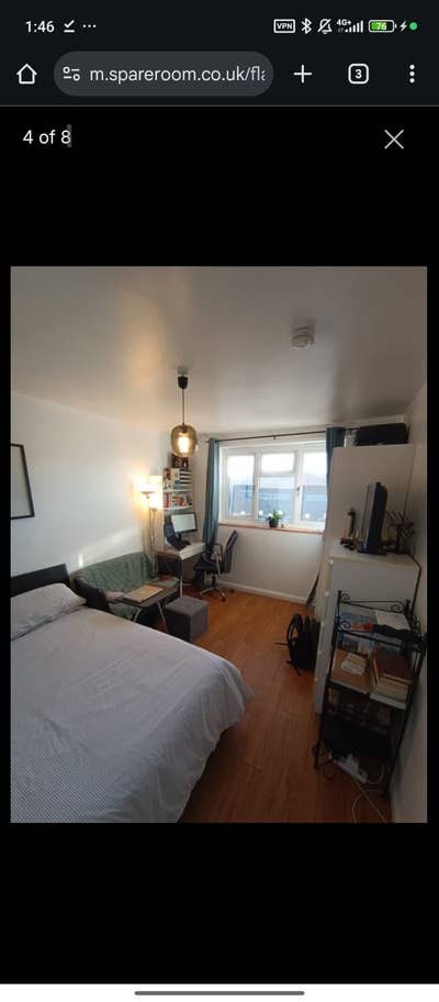 A large double room to let SE8 Main Photo
