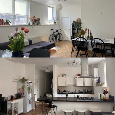 Three Double Rooms in Dalston Warehouse Fl Main Photo