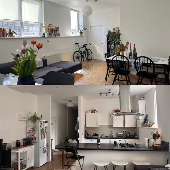 Three Double Rooms in Dalston Warehouse Fl Main Photo