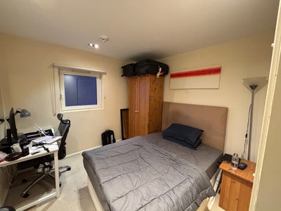 Beautiful private room + bath short stay Main Photo