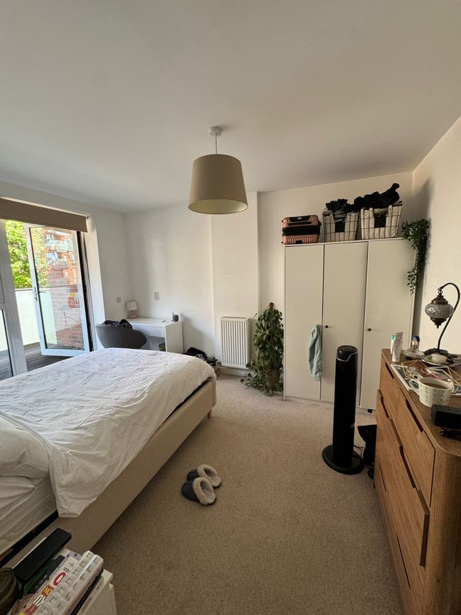 Spacious Double Room, Private Balcony, Gym, N.LDN Main Photo
