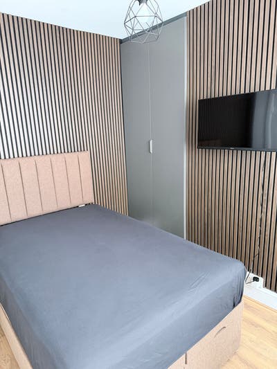 Brand New Designer Room with Workspace & TV Main Photo