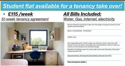 Tenancy take over required 5-9-2026 51 weeks  Main Photo