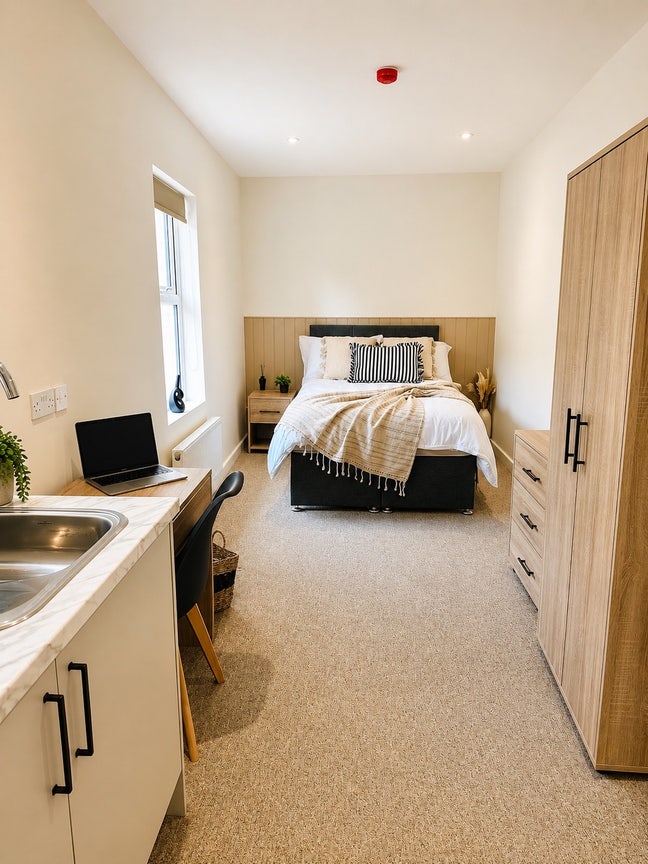 NewLuxury studio style/Ensuite/Kitchenette/Parking Main Photo