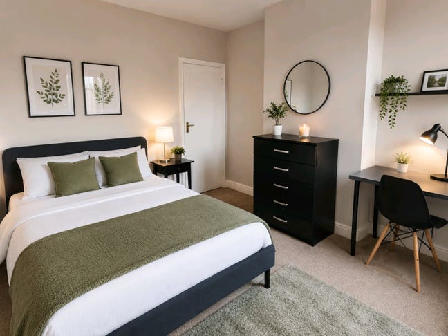 Spacious Double Room in Quiet Professional House  Main Photo