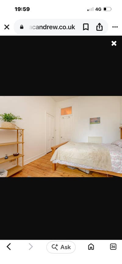 Double furnished bedroom with en suite shower room Main Photo
