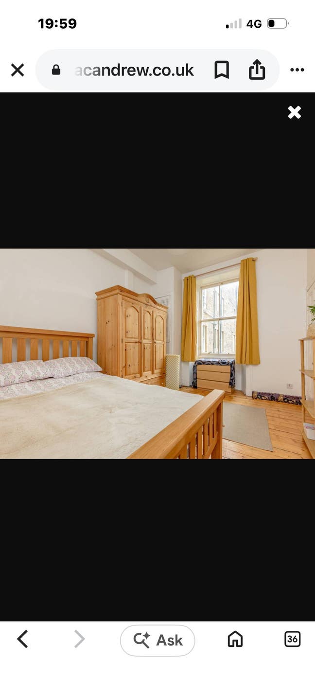 Large furnished bedroom with en suite shower room Main Photo