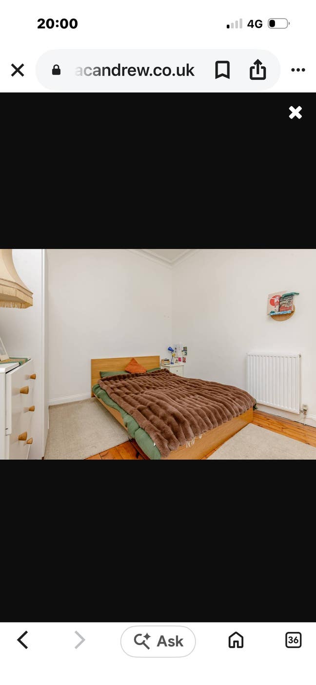 DBL bedroom Bruntsfield.. until end Aug  Main Photo